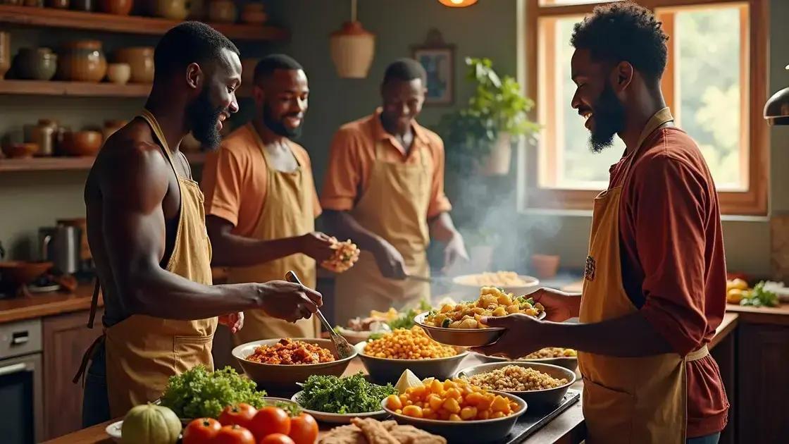 How Men Are Embracing African Cuisine