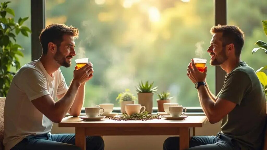 How Men Are Turning to Herbal Teas for Stress Relief