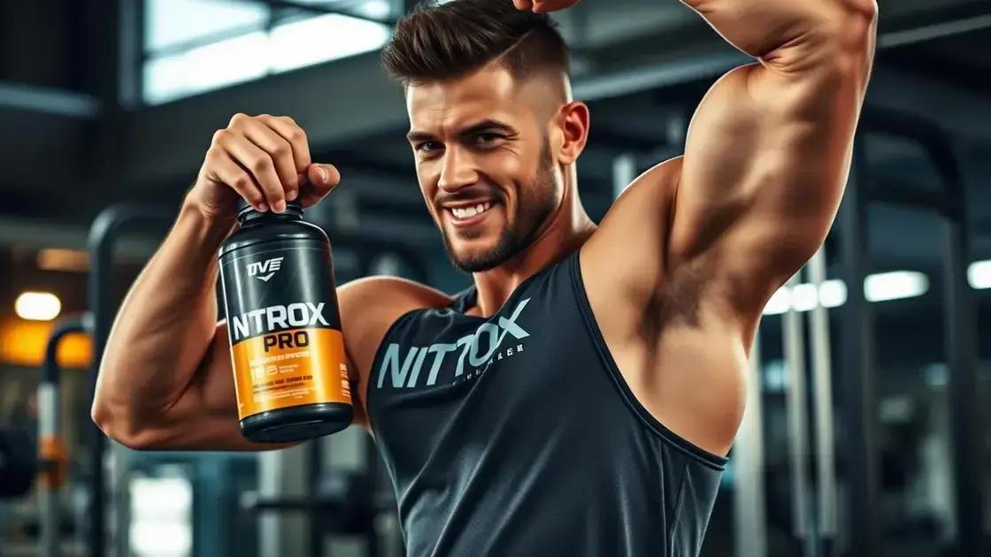 How NITROX PRO Can Benefit Athletes and Lifters How NITROX PRO Can Benefit Athletes and Lifters