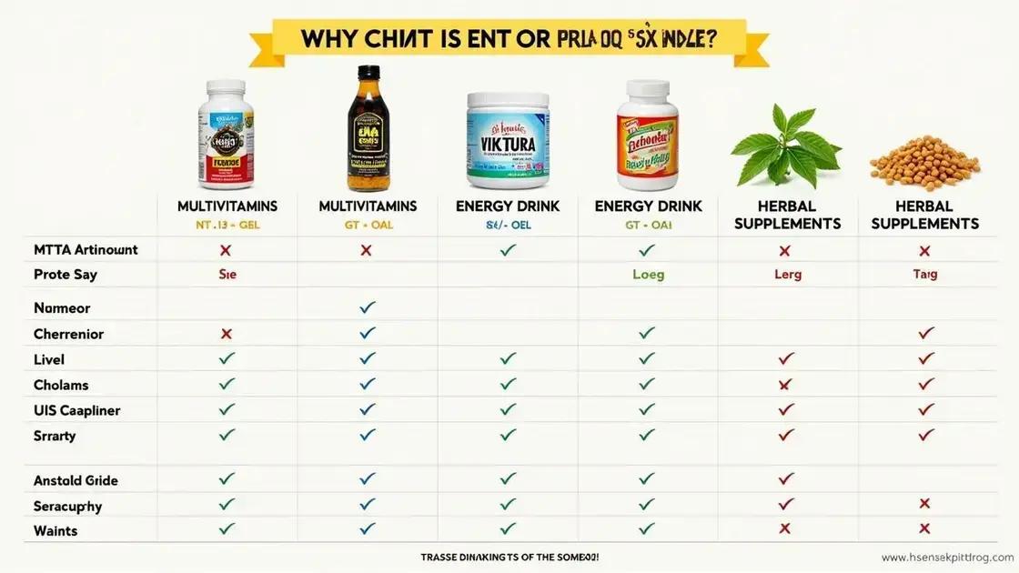 How Sheik’s Tonic Compares to Other Supplements