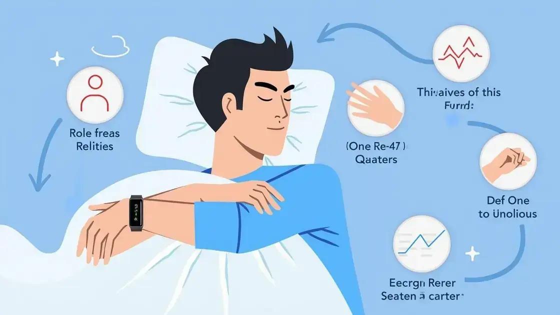 How Sleep Trackers Aid Recovery