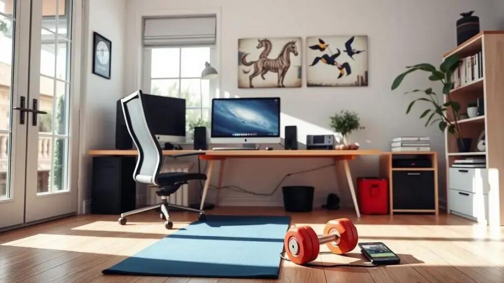 How to Build a Fitness-Friendly Workspace at Home