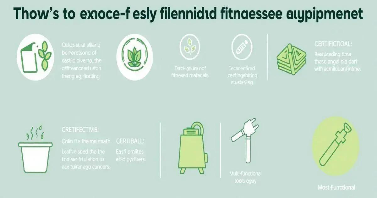 How to Choose Eco-Friendly Equipment