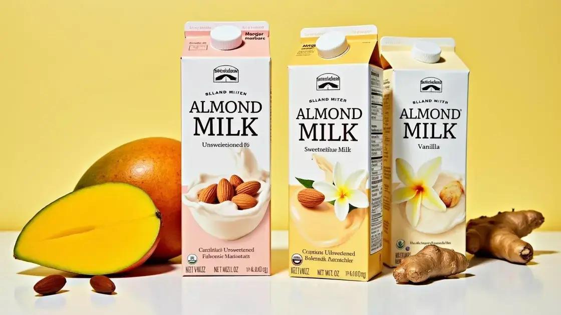 How to Choose the Right Almond Milk