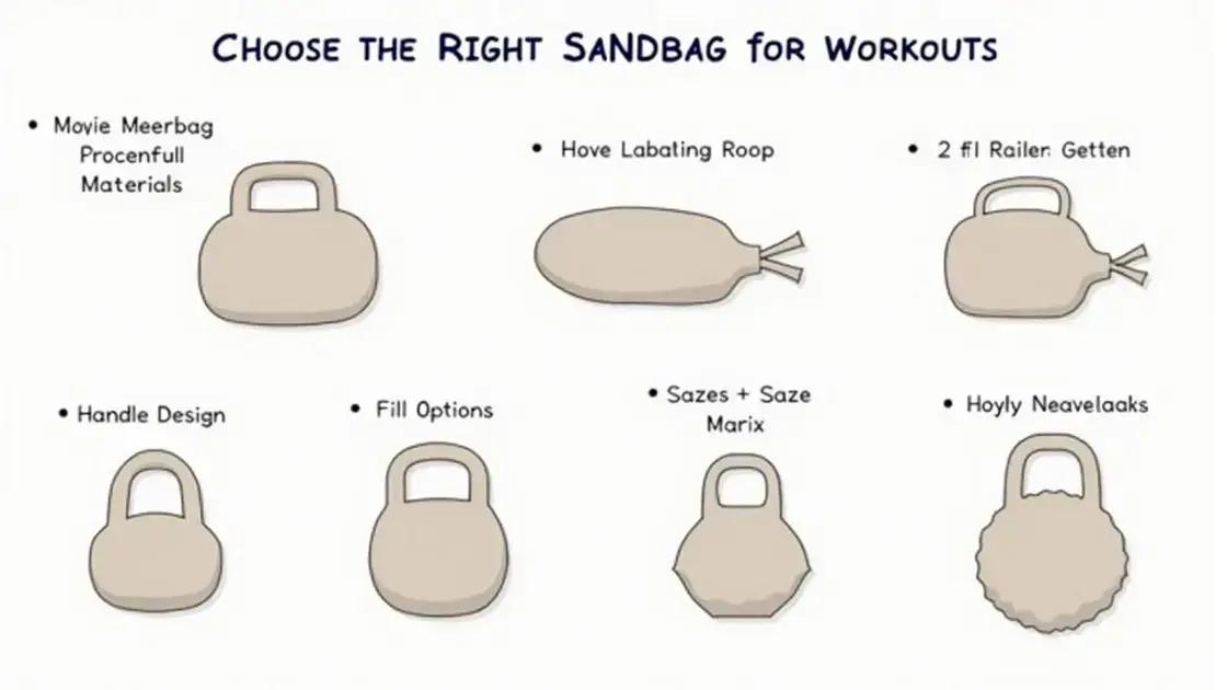 How to Choose the Right Sandbag