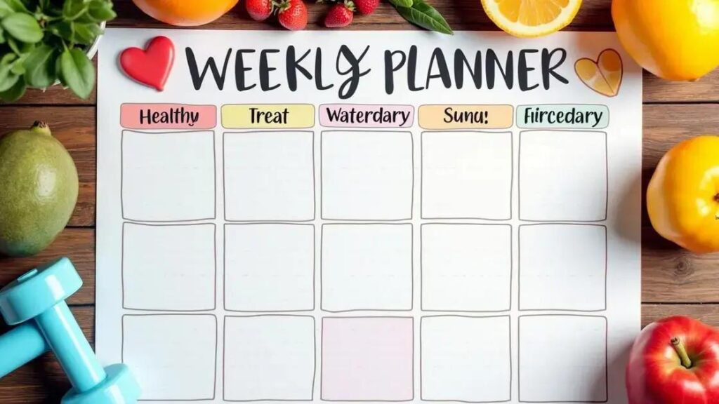 How to Create a Weekly Schedule to Prioritize Health