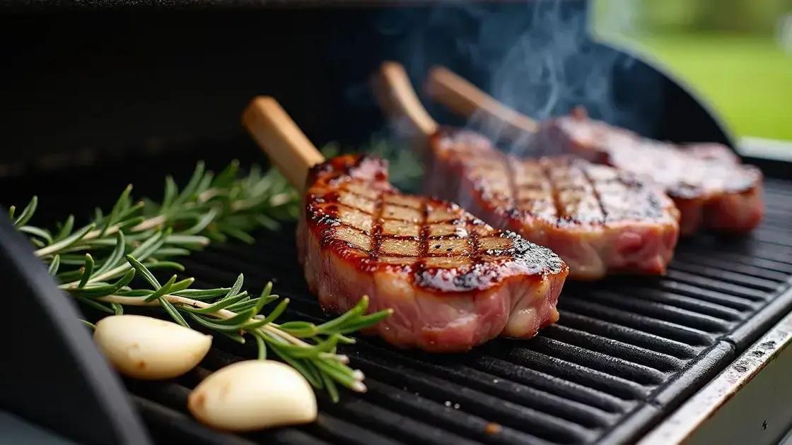How to Grill Perfect Lamb Chops