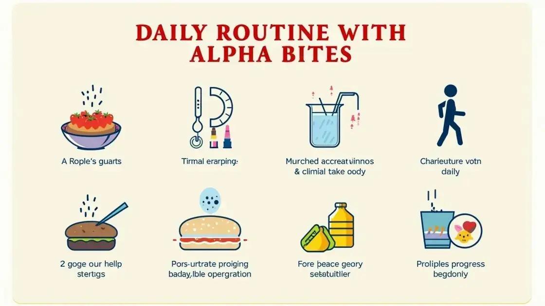 How to Incorporate Alpha Bites into Your Routine?