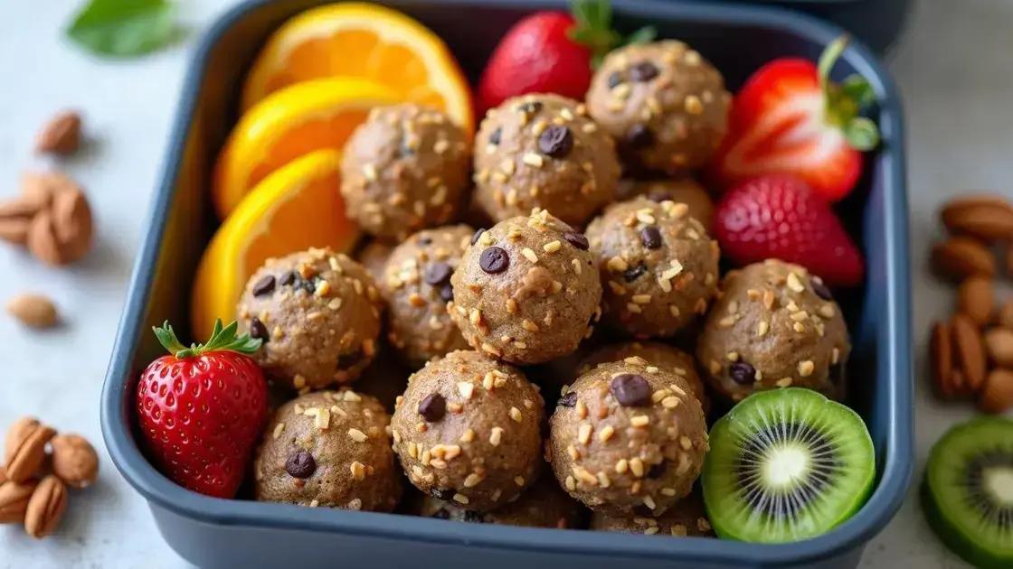 How to Incorporate Energy Bites into Your Diet