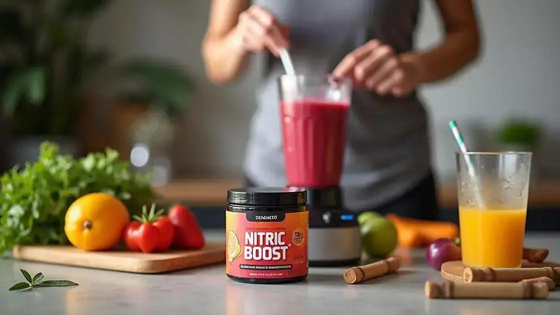 How to Incorporate Nitric Boost in Your Routine
