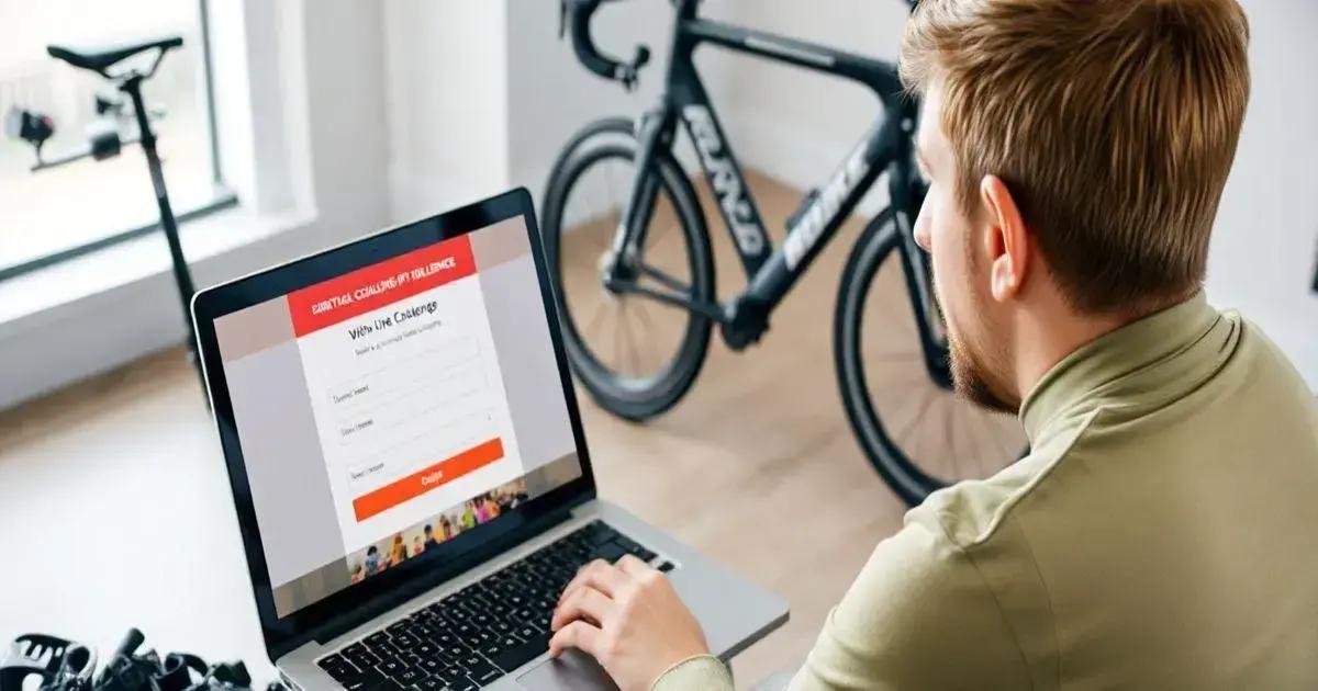 How to Join a Virtual Cycling Challenge