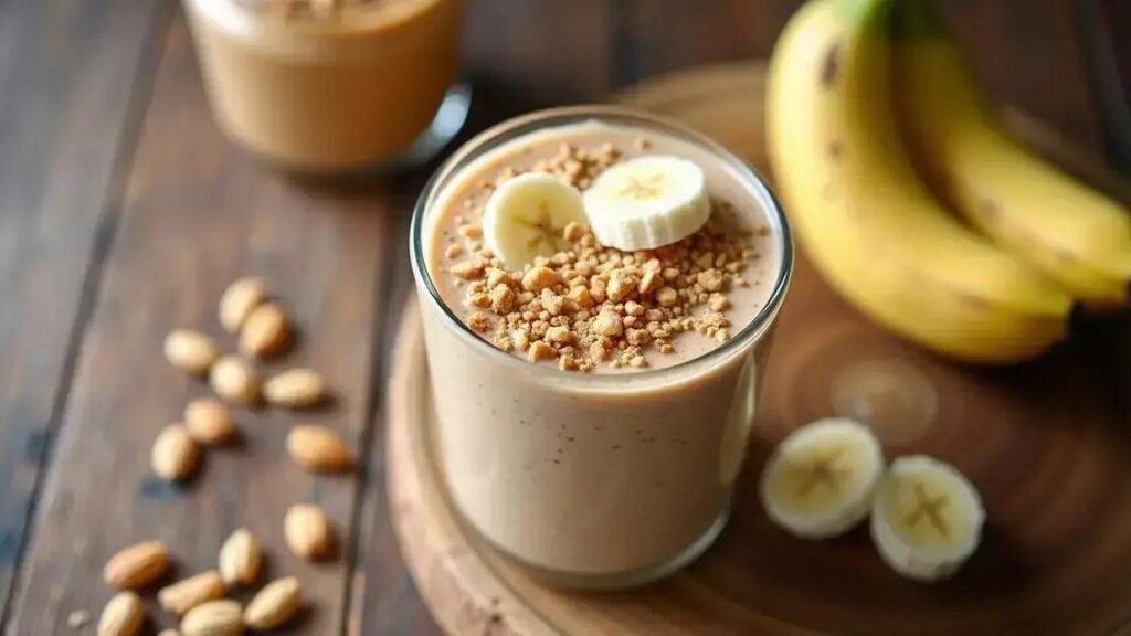 How to Make a High-Protein Banana and Peanut Butter Smoothie