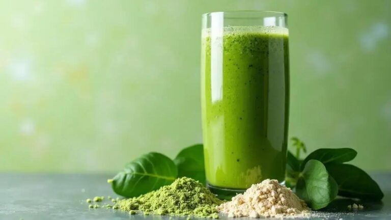 How to Make a High-Protein Smoothie with Whey and Spinach