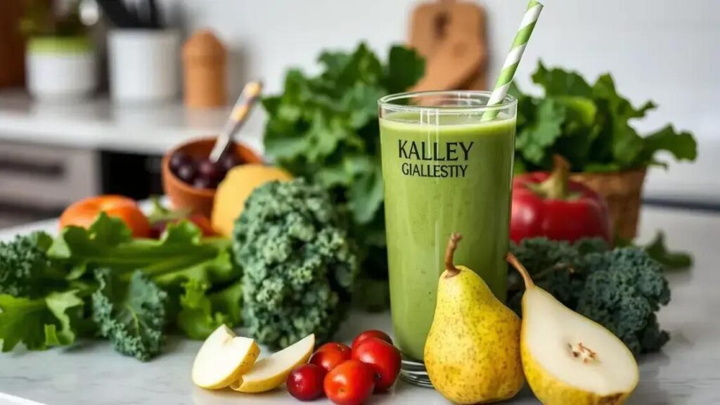 How to Make a Hormonal Support Smoothie with Pear and Kale