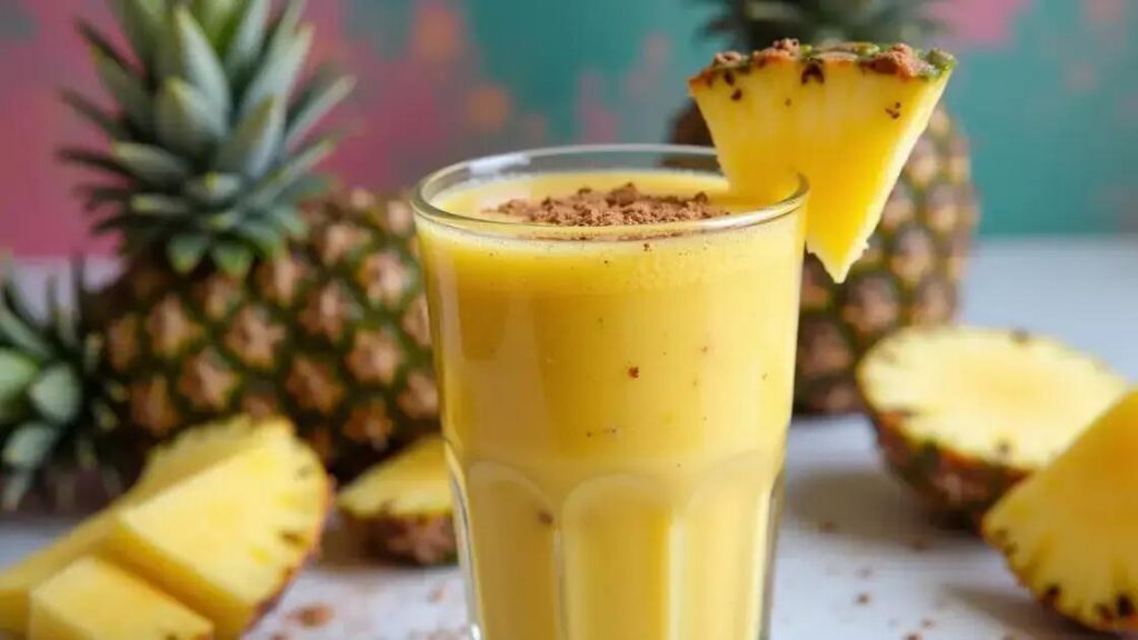 How to Make a Hormonal Support Smoothie with Pineapple and Maca