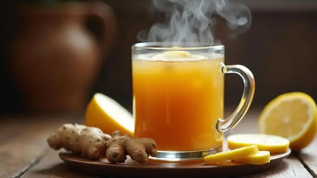 How to Make a Hormone-Friendly Ginger and Lemon Tea