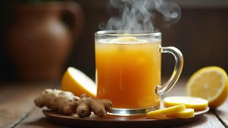 How to Make a Hormone-Friendly Ginger and Lemon Tea