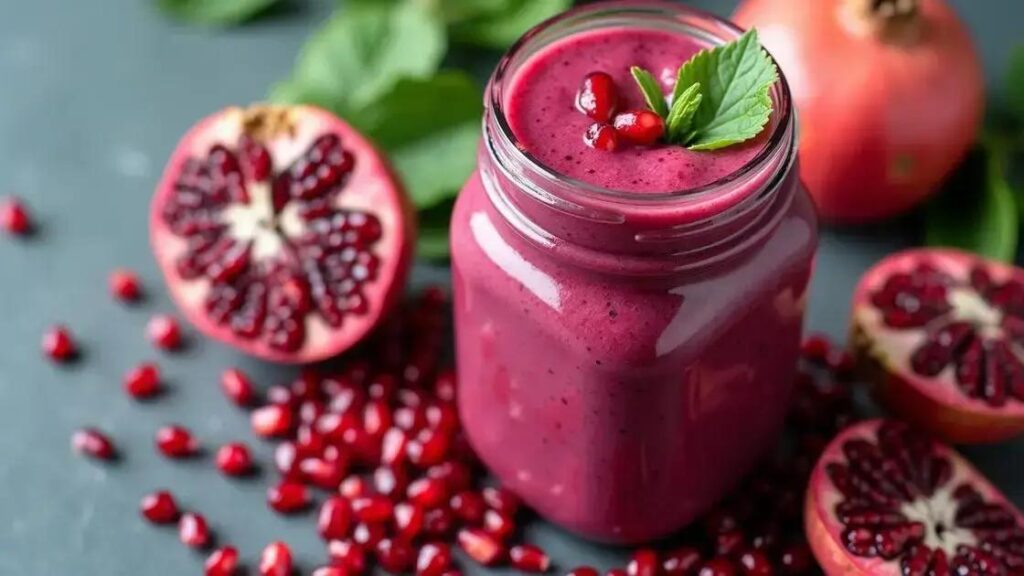 How to Make a Hormone-Friendly Smoothie with Beetroot and Pomegranate