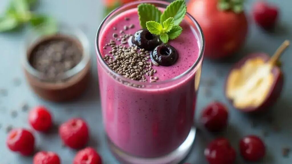How to Make a Protein Smoothie with Black Currants