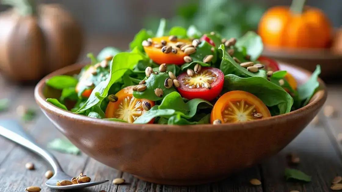 How to Make a Pumpkin Seed Salad