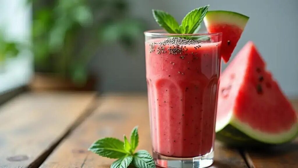 How to Make a Smoothie with Watermelon and Chia Seeds: A Refreshing Treat