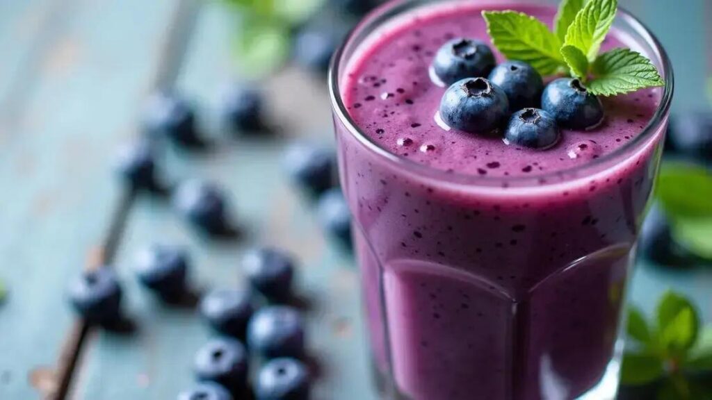 How to Make a Testosterone-Boosting Blueberry Smoothie