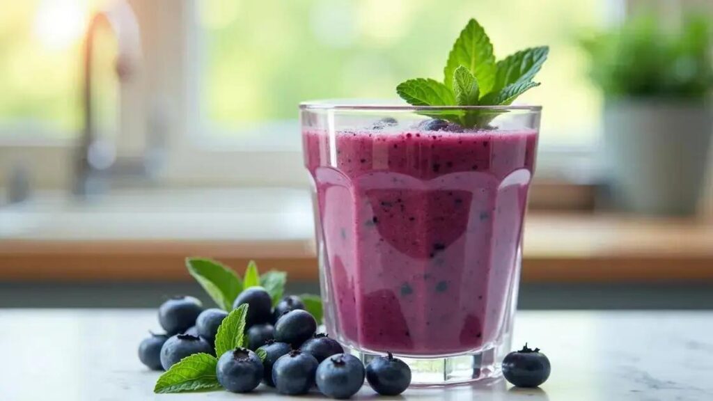 How to Make a Testosterone-Boosting Smoothie with Blueberries