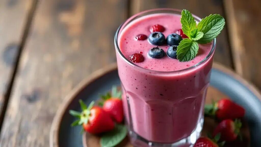 How to Make a Testosterone-Friendly Coconut Milk and Berry Smoothie