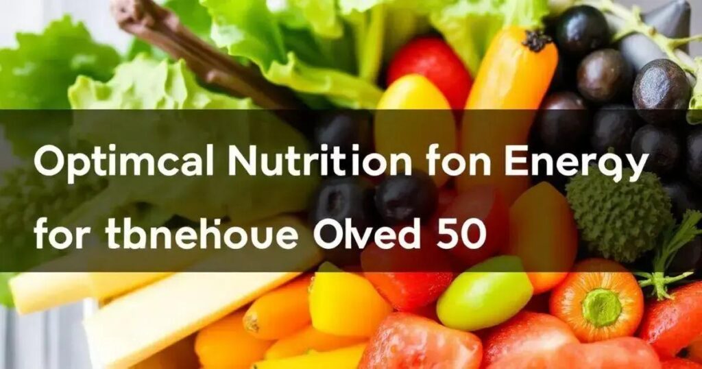 How to Optimize Nutrition for Peak Energy After 50