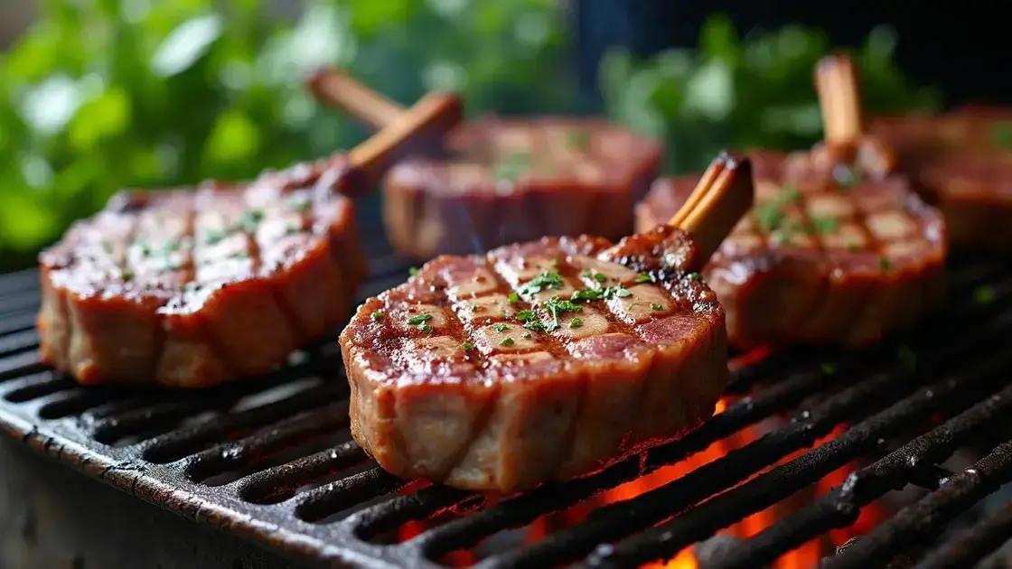 How to Perfectly Grill Lamb Chops