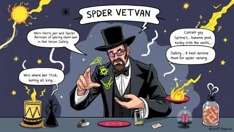 How to Perform the Spider Venom Trick Correctly for Safety