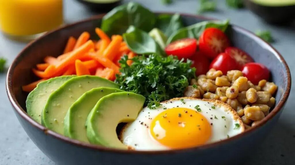 How to Prepare a High-Protein Breakfast Bowl with Avocado