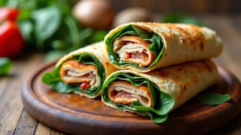 How to Prepare a High-Protein Breakfast Wrap with Turkey