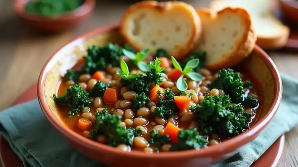 How to Prepare a High-Protein Lentil and Kale Stew