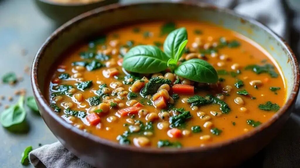How to Prepare a High-Protein Lentil and Spinach Soup Done Right
