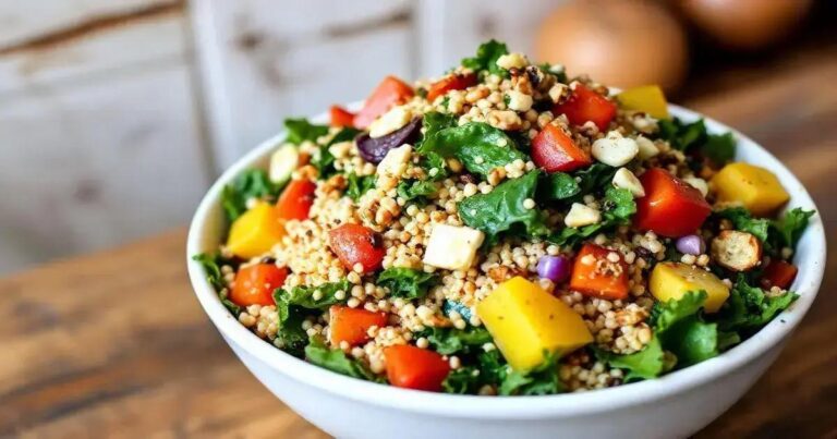 How to Prepare a High-Protein Quinoa and Kale Salad Effectively