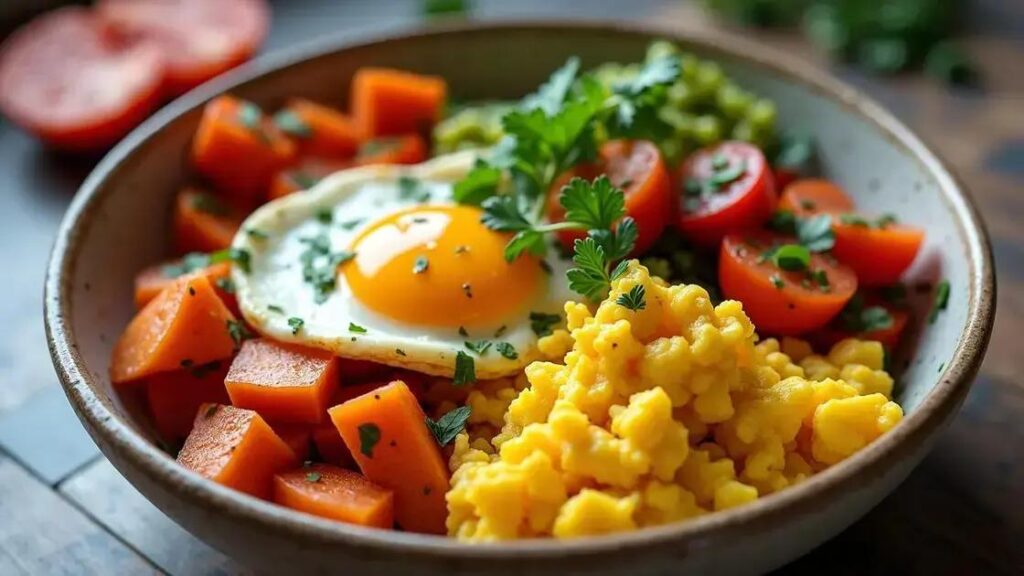 How to Prepare a Protein-Packed Breakfast Bowl with Sweet Potato