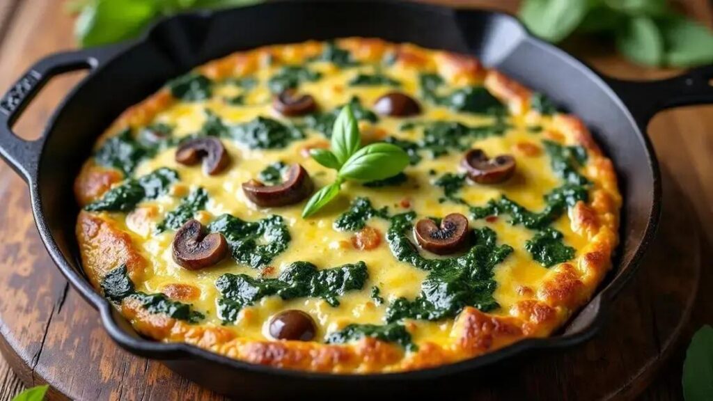 How to Prepare a Protein-Packed Frittata with Spinach