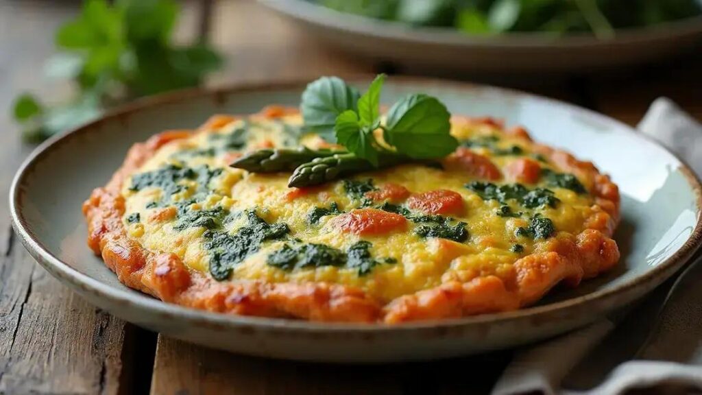 How to Prepare a Salmon and Asparagus Frittata Easily