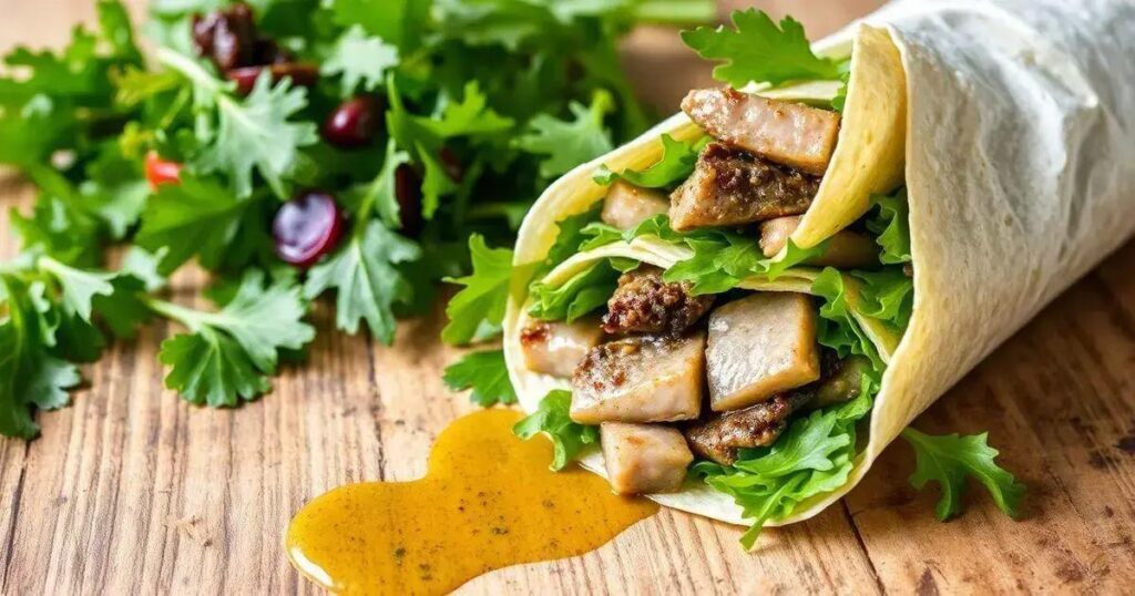 How to Prepare a Sardine and Arugula Wrap for Men Over 50