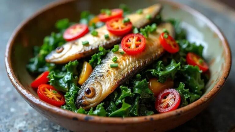 How to Prepare a Sardine and Kale Stir-Fry for Healthy Hormones