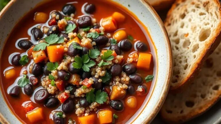 How to Prepare a Spicy Black Bean and Quinoa Stew Delightfully