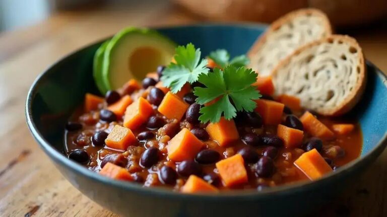 How to Prepare a Sweet Potato and Black Bean Chili for Healthy Hormones