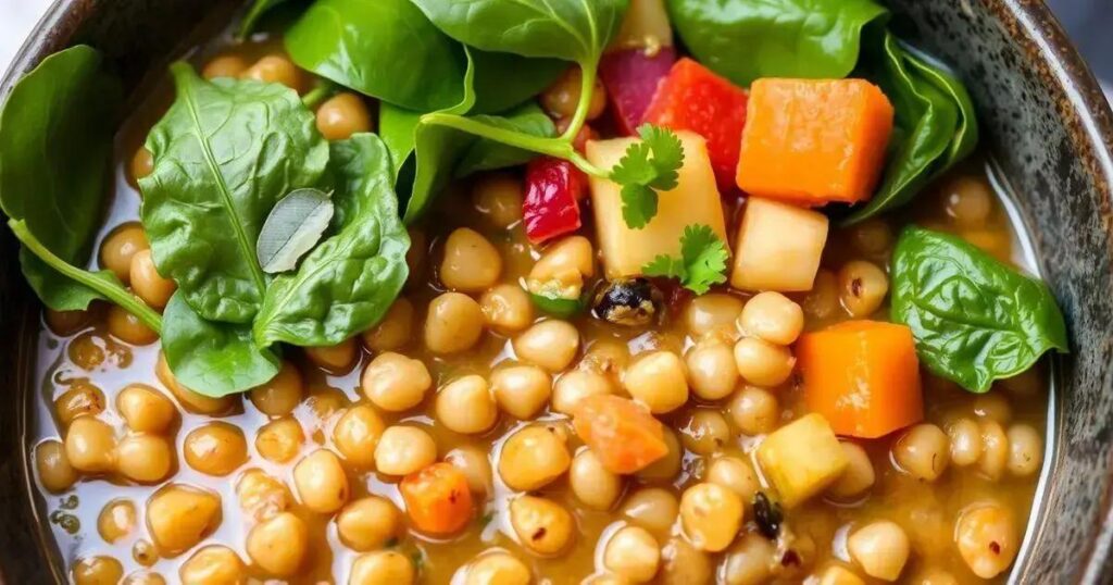 How to Prepare a Warm Lentil and Spinach Bowl for Hormonal Support