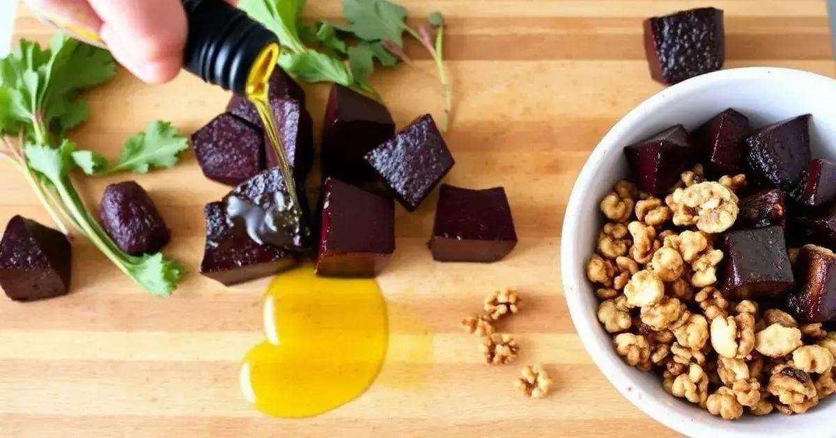 How to Prepare Roasted Beets and Walnuts