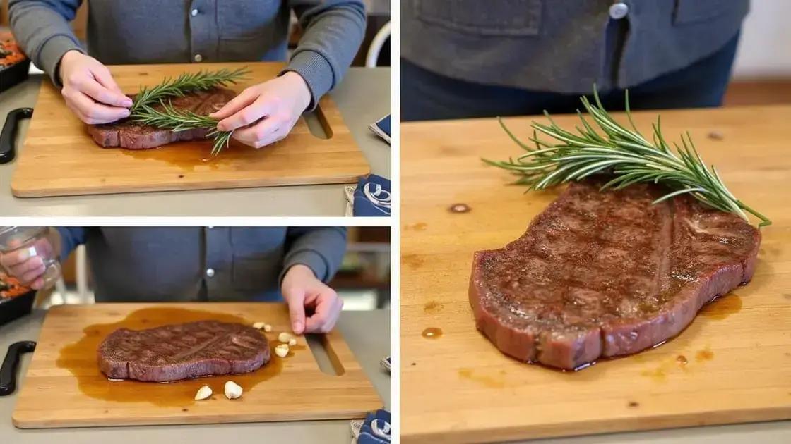 How to Prepare Steak with Rosemary
