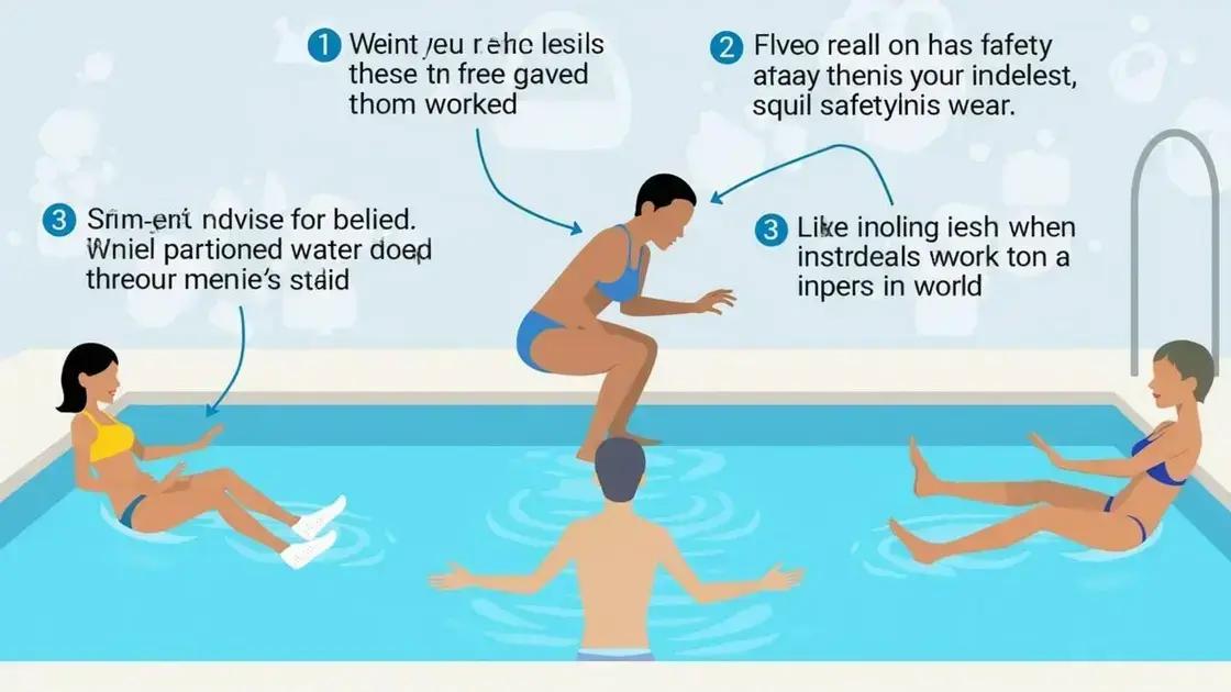 How to Start Aquatic Exercises Safely