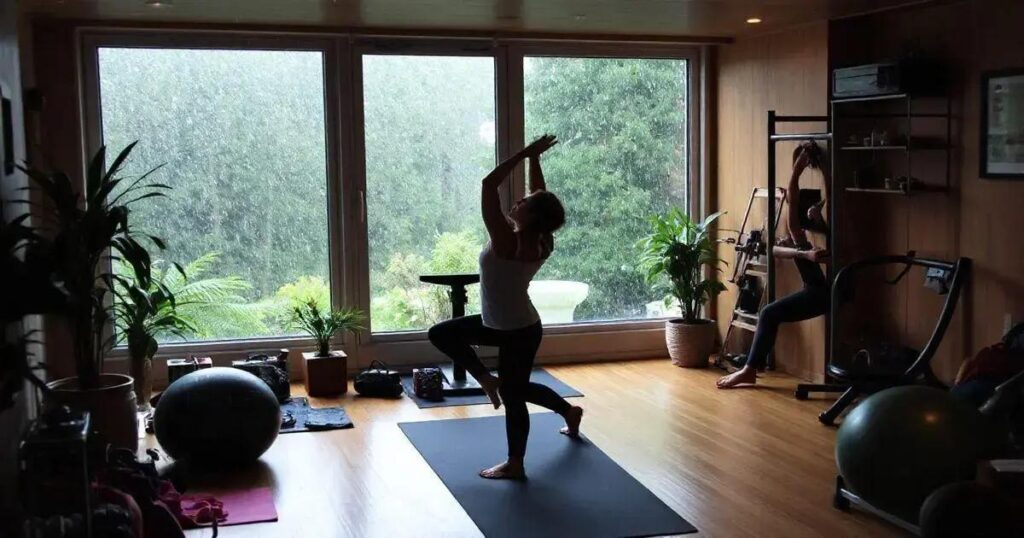 How to Stay Active on a Rainy Day With Indoor Exercises