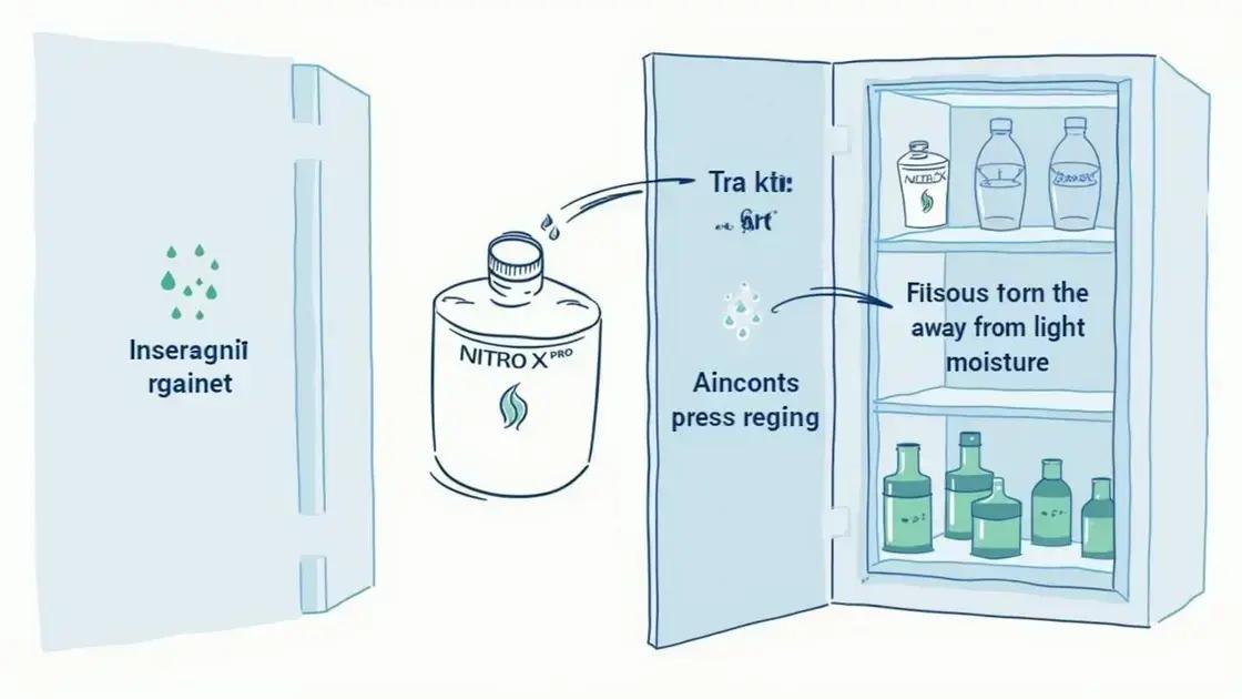 How to Store NITROX PRO Properly How to Store NITROX PRO Properly