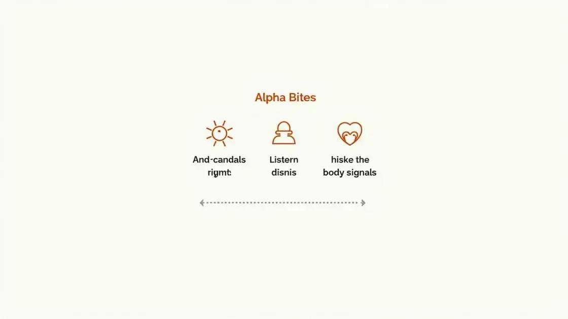 How to Use Alpha Bites Safely